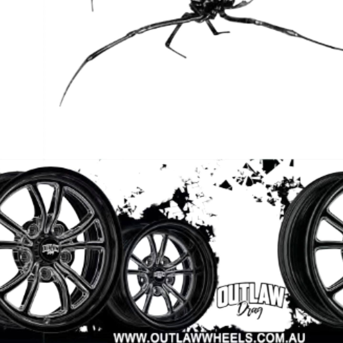 OUTLAW DRAG WIDOW 17x4.5 - 1.75" BS