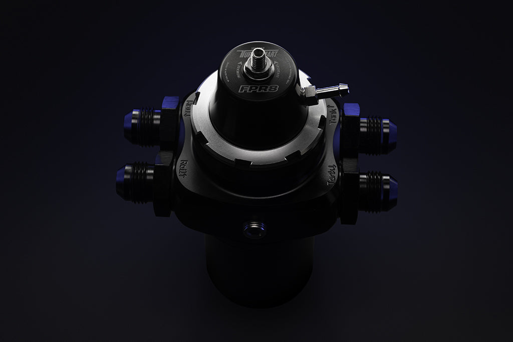 Black - Fuel Pressure Regulator + Filter