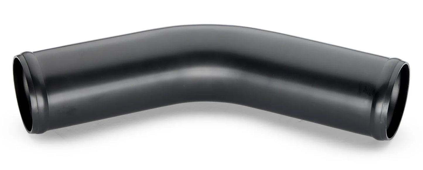 Raceworks Black Aluminium Tube 2.50in 45Deg 2.0mm With Rolled Ends 150mm Legs