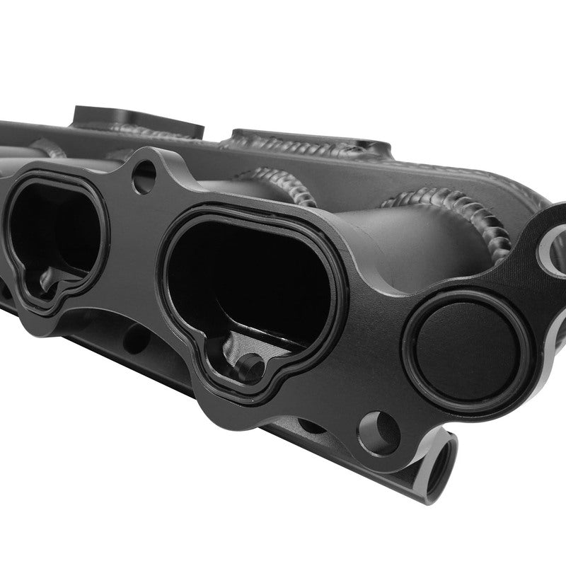 Proflow Intake Manifold Kit, Fabricated Aluminium, For Toyota 2JZGTE Turbo, Inlet Plenum, 90mm Throttle Body, Fuel Rail Kit