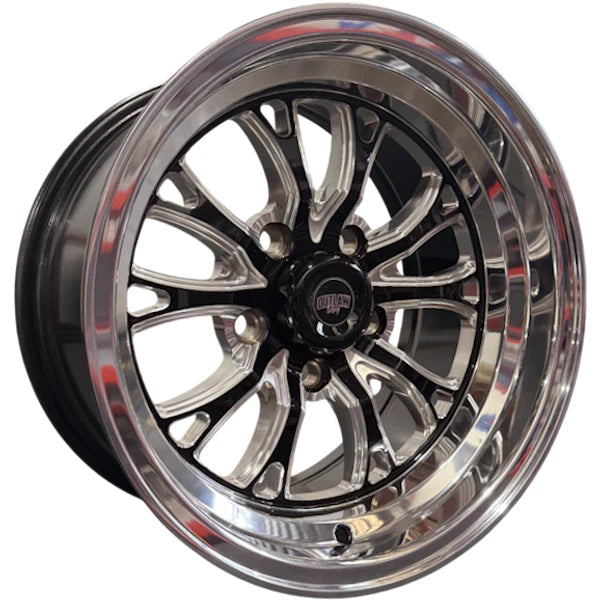 INTENSITY 15x10 5.5" BS (0) - GLOSS BLACK POLISHED LIP