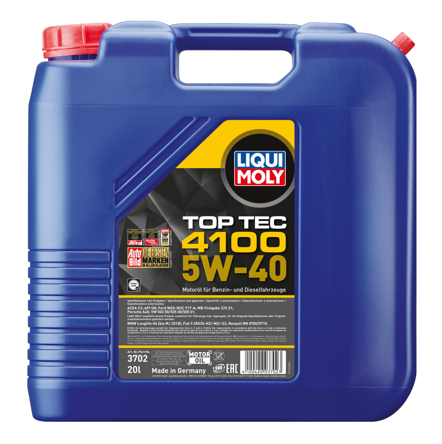 TOP TEC 4100 5W-40 20L