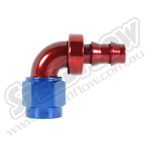 Speedflow 400 Series 90 degree hose ends