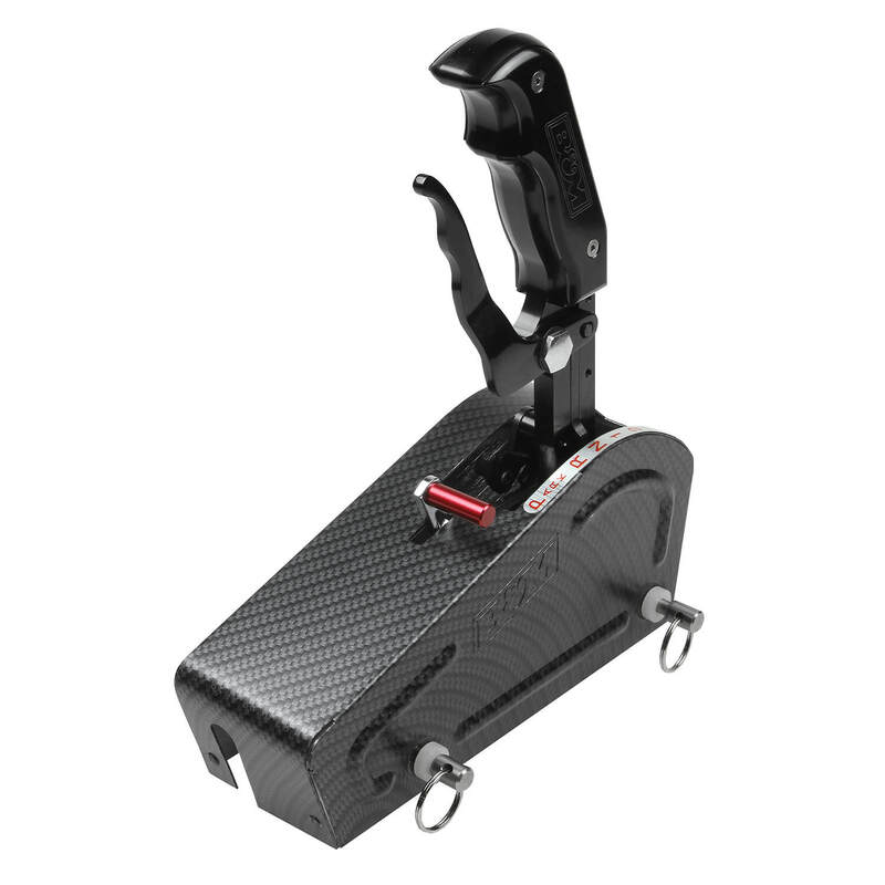 B&M Gate Shifter, Magnum Grip Stealth Carbon Pro Stick, Universal 2, 3 & 4-speed Compatible