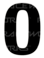 15CM Day Glo Motorsport Australia Approved Numbers