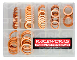 Raceworks Copper Washers (5 pack)