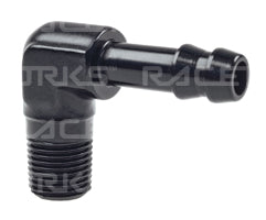 Raceworks Barb - NPT Male to Barb 90 Degree