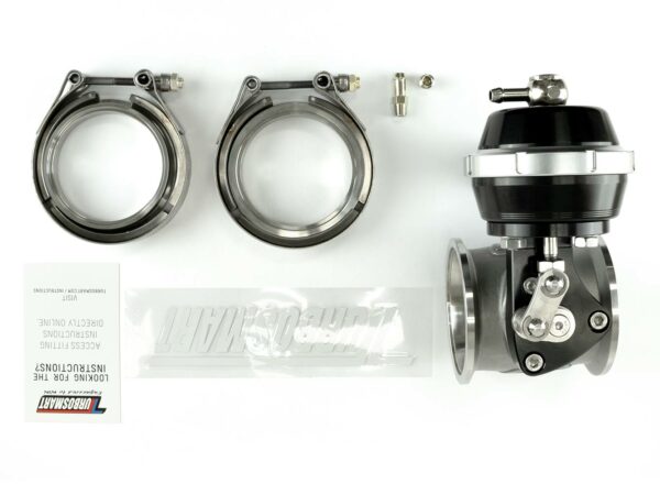 Pneumatic StraightGate50 (Vacuum-Based) 6 InHg External Wastegate (Black)