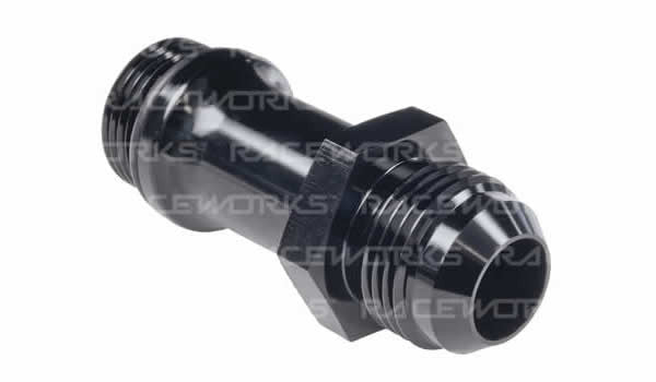 Raceworks AN Male Flare to AN O-Ring Port Long