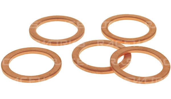 Raceworks Copper Washers (5 pack)