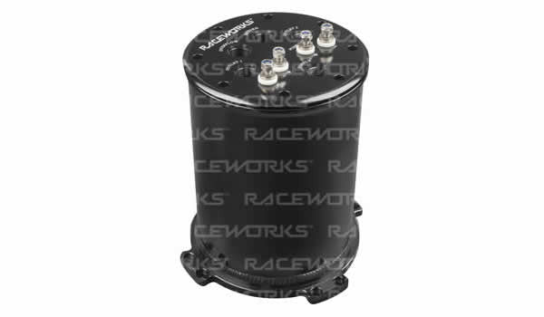 Raceworks Surge Tank 2.8L Suits Single/Twin 39MM-40MM Intank Pumps ALY-083BK