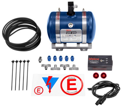 Lifeline Zero 2020 3.0 Litre - Electrical Fire Extinguisher - Complete Kit