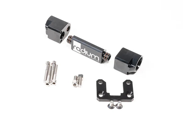 Radium Split Flow Flex Fuel Sensor Adaptor