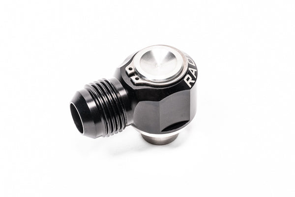 Radium 10AN Male Press-In PCV Valve Fitting, Nissan Engines (Multi-Fit)