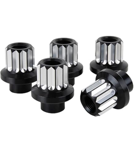 BILLET 12PT WHEEL NUT - 7/16"-20 - SET OF 5