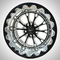 Intensity 15" Satin Black Polished Barrel 3 piece