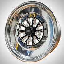 Intensity 15" Satin Black Polished Barrel 3 piece