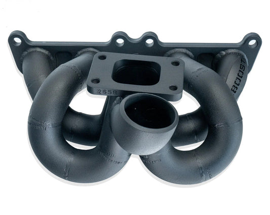 6Boost Exhaust Manifold, Toyota 3RZ-FE, Forward Position Pro Mod V-band(Precision PT76-85)/50 "FPPM"Single 50mm Wastegate Port "Sportsman" 3.805"