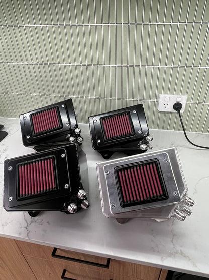 RVM Racing Barra Catch Cans