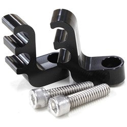 Ignition Lead Separator - Polished (Pair) Holds x2 Leads, Mounts to Valve Covers 1/4" Bolt Product Code: AF64-9702