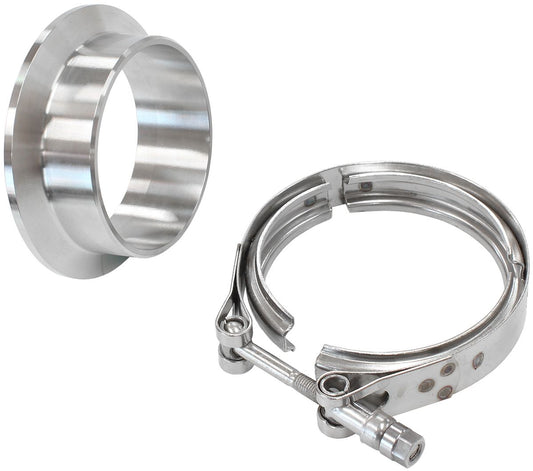 Boosted Turbine Outlet3.54" O.D Stainless SteelV-Band Kit Suit Boosted 6662 Dual V-Band S/S Turbochargers