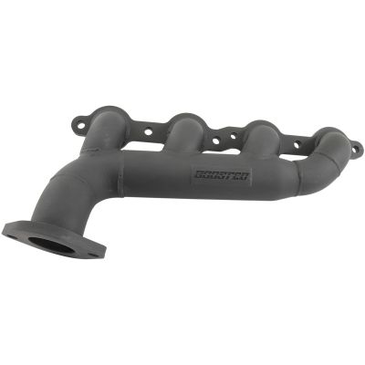 GM LS Driver Side Single Turbo Manifold 3.5" V-Band, Suits GM LS Cross Over Turbo Manifold