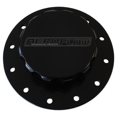 Screw-On Billet Fuel Cell Cap Assembly  With Bolts & Gasket.