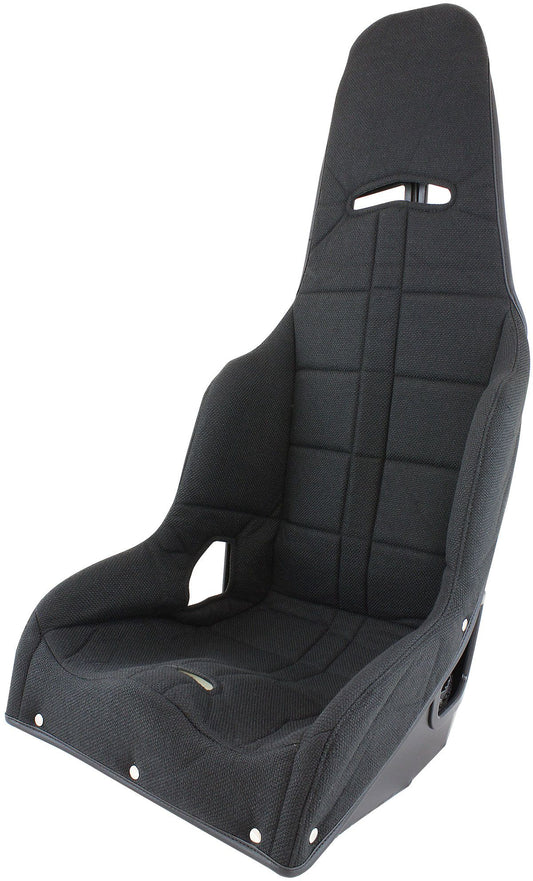 Black Tweed Seat Coverto Suit Pro Street Drag 20" Aluminium Race Seat Seat Cover with Foam Inserts