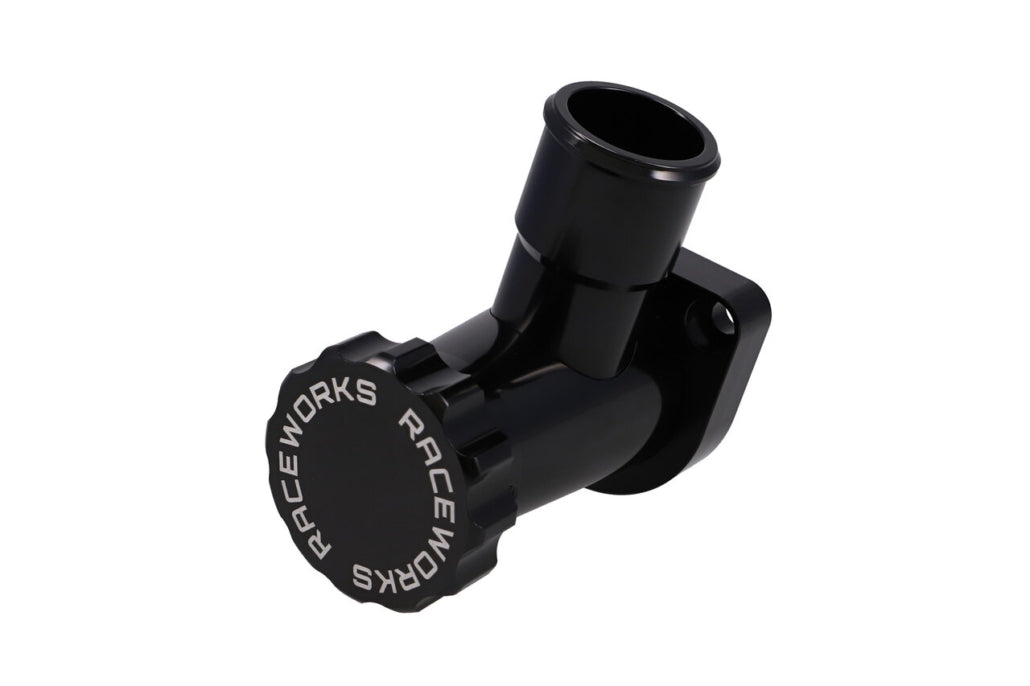 Raceworks EA-FG Falcon SOHC and Barra 4L Billet Swivel Thermostat Housing Lid with Cap