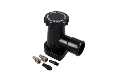Raceworks EA-FG Falcon SOHC and Barra 4L Billet Swivel Thermostat Housing Lid with Cap