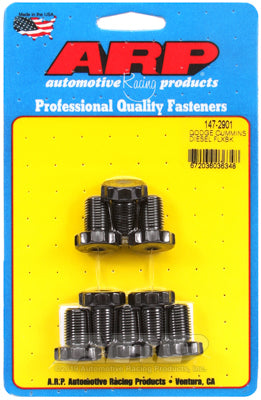 ARP Flexplate Bolts, Pro Series, 12-point, 8740 Chromoly, Black Oxide, For Dodge, 5.9L Diesel, Set of 8