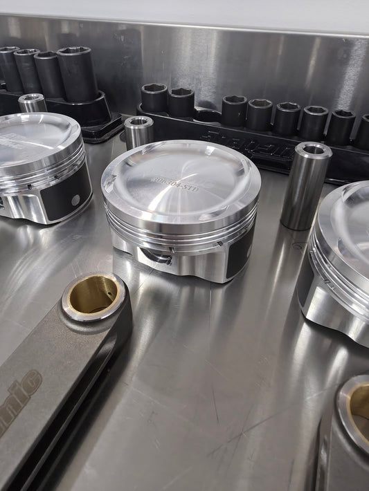 Atomic Barra Forged Pistons | Made by Icon