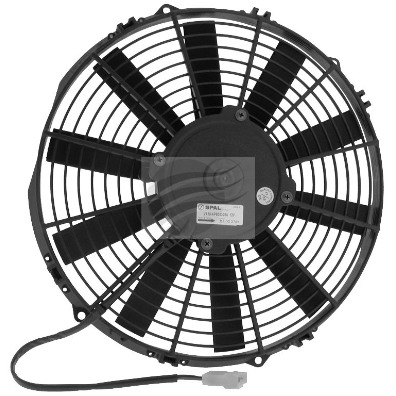 FAN 12" STRAIGHT 12V PULLER SPAL AIRFLOW 1860m3/h 10.0AMPS