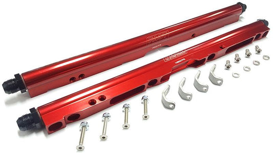 Billet Aluminium Fuel Rail Kit Suit LS1/LS6 With Fast LSX Intake Manifold