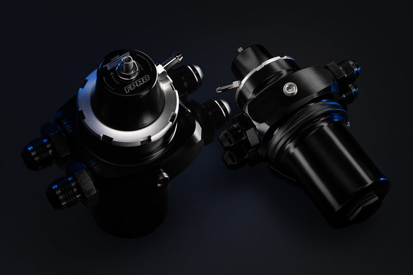 Black - Fuel Pressure Regulator + Filter