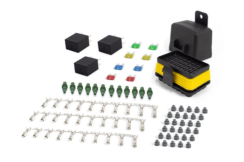 Haltech Waterproof Mini Fuse Relay Box