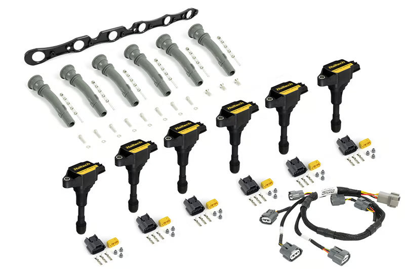 R35 Coil Bracket Kit for Ford Barra 4.0 Includes Bracket , Coils, Connectors and Harness