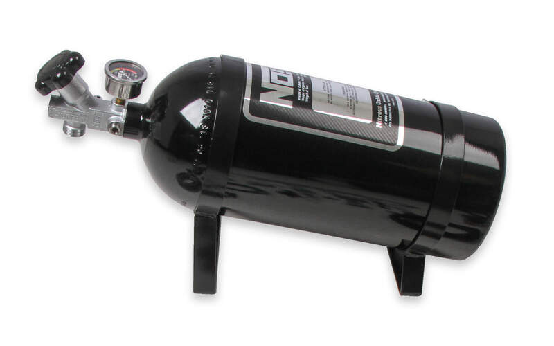 NOS Nitrous System, Powershot Wet Basic Kit w/o injector plate, blk 10lb bottle