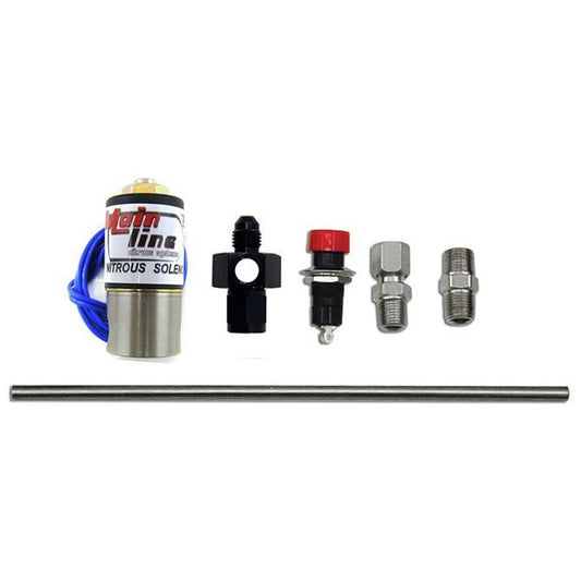 Nitrous Express Nitrous Purge Valve, 4AN Manifold, Push Button, And Vent Tube