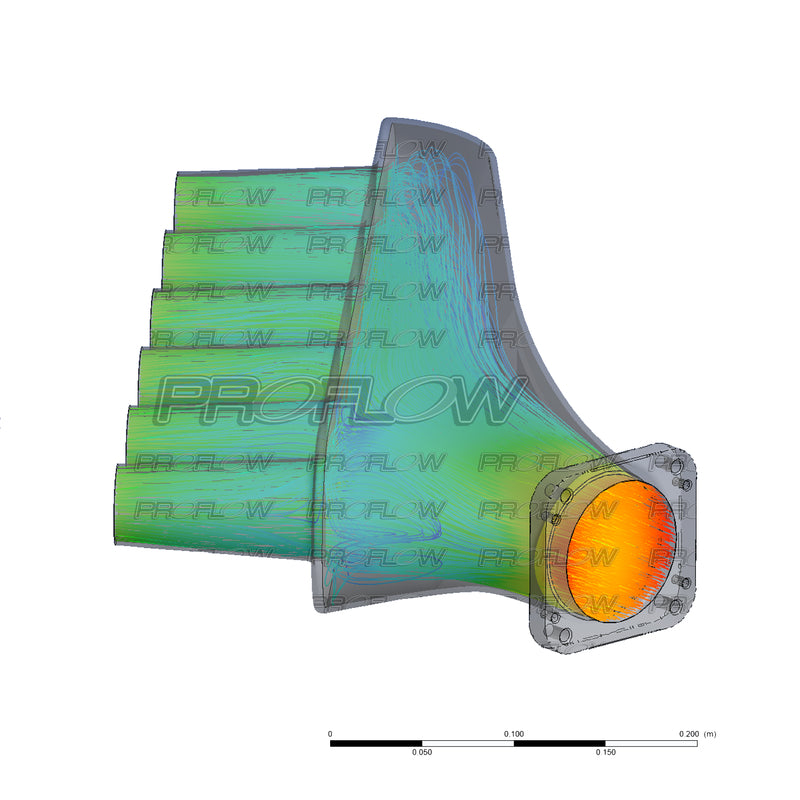 Proflow Intake Manifold Kit, For Ford Falcon XR6 BA/BF/FG Barra, Fabricated Aluminium,  90mm Throttle Body, Fuel Rail Kit