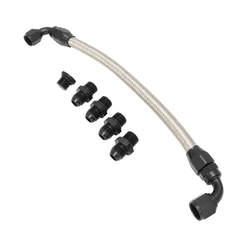 Proflow SuperMax Plus EFI Intake Manifold Kit, Gen 2, For Holden Commodore LS1/LS2, Fabricated Black, Low-Profile, w/Fuel Rails, 102mm Bore