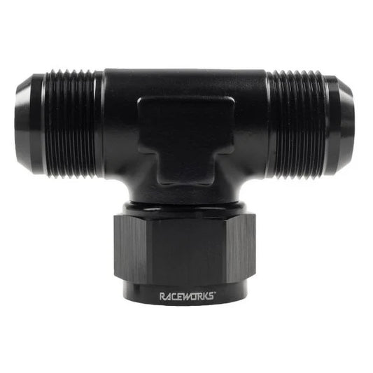 Raceworks AN Male Flare with Swivel On Branch