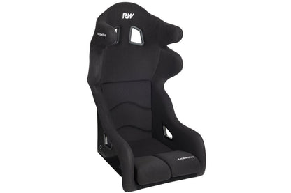 Raceworks Fibreglass Race Seat With Wings Cloth FIA Approved