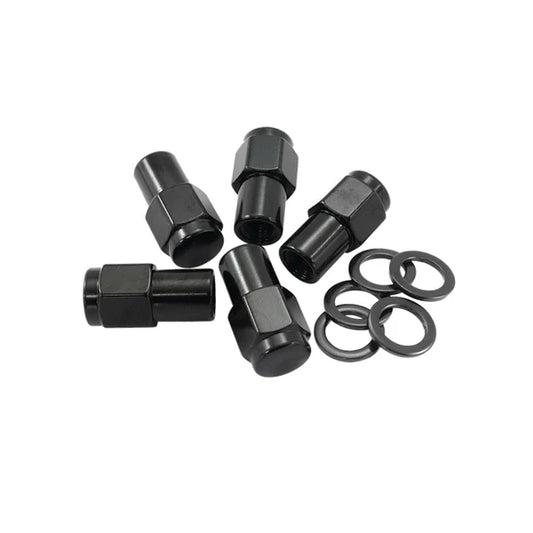 Shank Wheel Nuts - Closed 0.55" - Set of 10