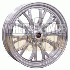 OUTLAW DRAG INTENSITY 15x4 -1.75" BS  GLOSS BLACK MILLED