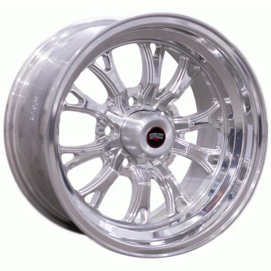 Outlaw DragINTENSITY 15x8 5.5" BS (+27) - POLISHED