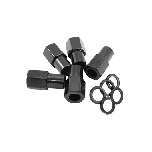 Shank Wheel Nuts - Open 0.75" - Set of 10