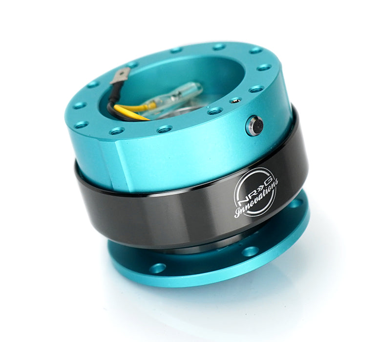 NRG Innovations Steering Wheel Quick Release - Black