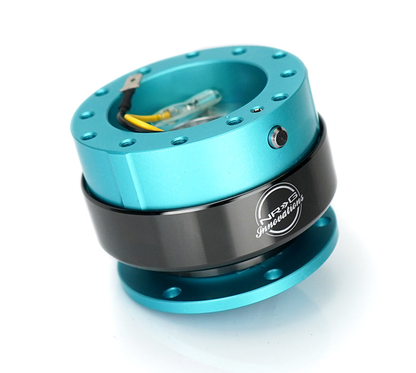 NRG Innovations Steering Wheel Quick Release - Black