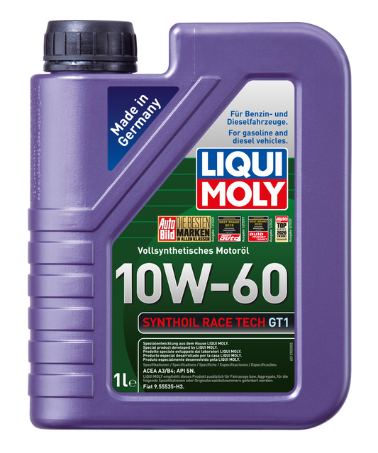 SYNTHOIL RACE TECH GT1 10W-60 1L